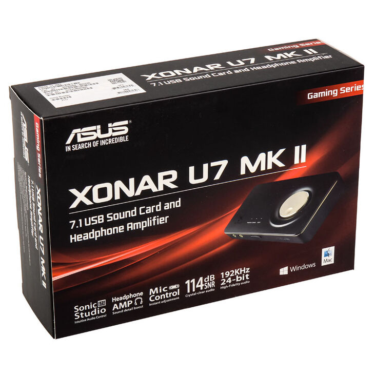 ASUS Xonar U7 MK2 sound card, Hi-Speed USB image number 5