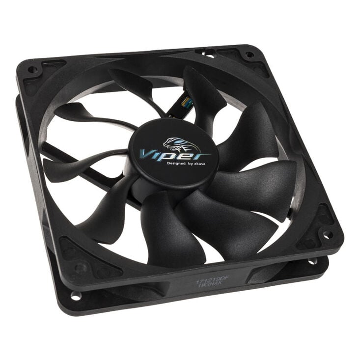 Akasa Viper PWM Fan, black - 120mm image number 0