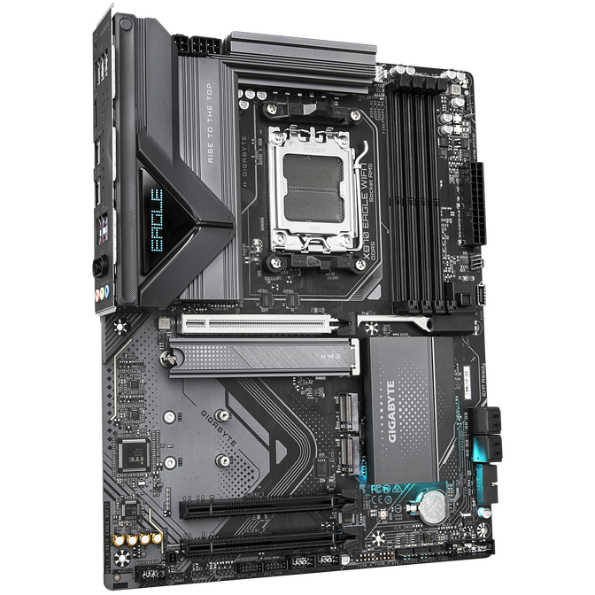 Gigabyte X870 Eagle WiFi7 motherboard, Socket AM5, AMD X870, ATX, DDR5 image number 2