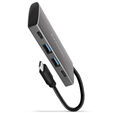 AXAGON HMC-4G2 Multiport-Hub, USB 3.1, 2x USB-A, 2x USB-C image number null