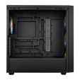 Cooler Master MasterBox 600 ARGB PC case, Mid Tower, E-ATX, RGB, Tempered Glass - black image number null