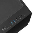 SilverStone Fara V1M Pro Micro-ATX Geh&auml;use, ARGB, Tempered Glass - schwarz image number null