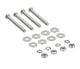 InLine fan screw set for 25mm fan