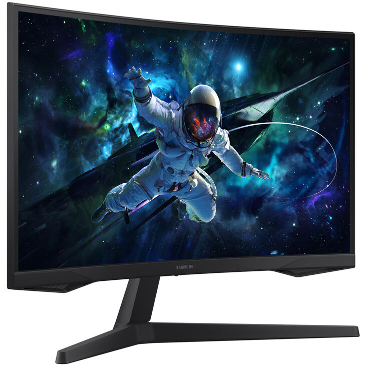 Samsung Odyssey G5 G55C (2024), 68.6 cm (27 inches) Curved, 165 Hz, FreeSync Premium, VA - DP, HDMI image number 0