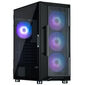 Zalman i3 Neo PC-Gehäuse, Midi-Tower, ATX, RGB, Tempered Glass - schwarz