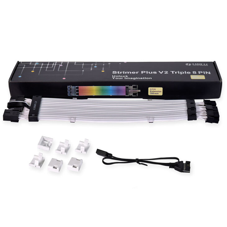 Lian Li Strimer Plus V2 Triple 8-Pin RGB VGA-Kabel image number 9