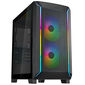 SilverStone FARA 312 Micro-ATX Case, Tempered Glass - black