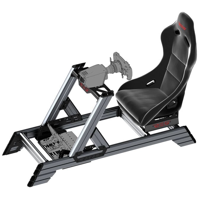 RES-TECH Smart Cockpit + GT Seat Bundle - schwarz image number 3
