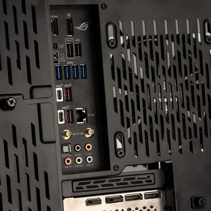 Gaming PC Monochromatic, Intel Core i9-14900K, GeForce RTX 5080 - Custom Water Cooling image number 8