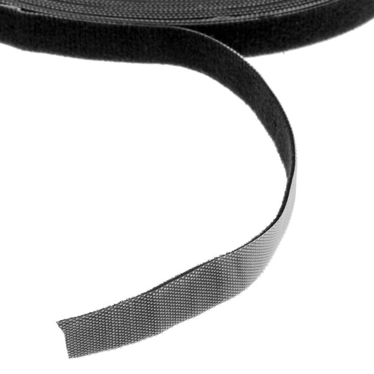 LABEL THE CABLE PRO Roll Dual Velcro Tape Roll 25m - black image number 1