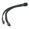 SilverStone 8-Pin-PCIe auf 6+2-Pin-PCIe Verl&auml;ngerung, 250mm - Schwarz