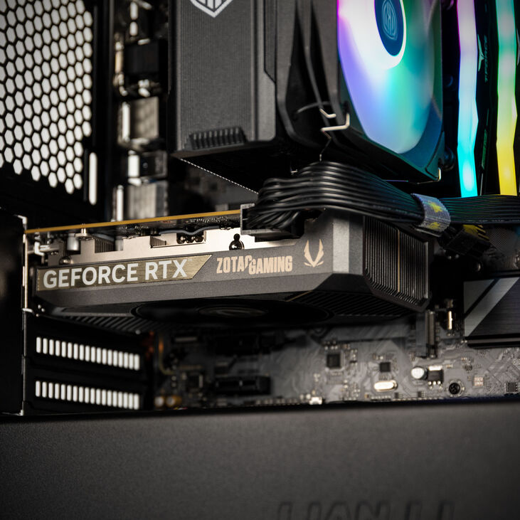 Gaming-PC Initium, Intel Core i5-14400F, Nvidia RTX 5060 - Fertig PC image number 5