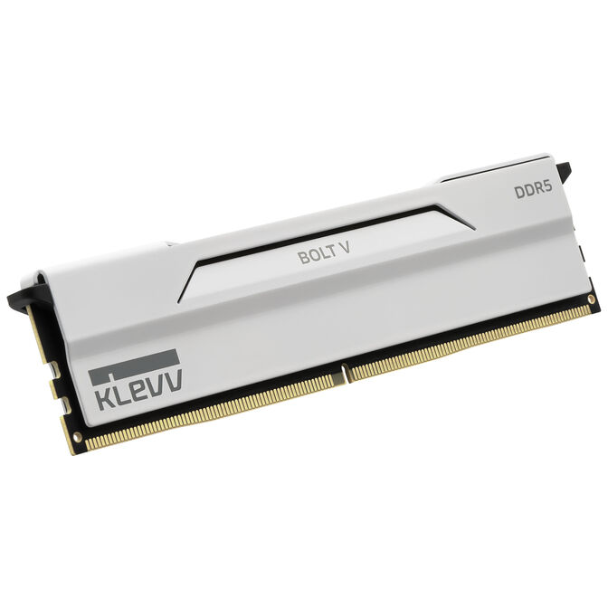 KLEVV BOLT V DDR5-6000 RAM, CL30, EXPO - 32 GB Dual-Kit, wei&szlig; image number 1
