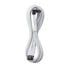 CableMod Universal Pro ModMesh 16-Pin to 16-Pin Cable, 90° Connector, Sleeved, StealthSense - White, 60 cm, Var. B image number null