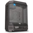 Thermaltake The Tower 600 PC Case, Mid Tower, ATX, Tempered Glass &ndash; includes 2x 140mm Fans, Black image number null
