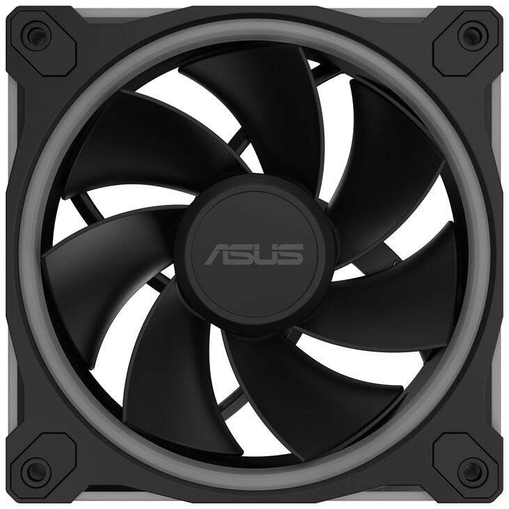 ASUS Prime MR120 ARGB-Lüfter, PWM, Reverse - 120mm, schwarz, 3er-Pack image number 7