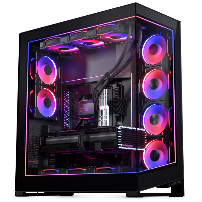 High-End Gaming PC Configurator, Phanteks NV7, Intel LGA 1851, Core Ultra Processor, RTX 5080 / 5090 GPU, AiO Water Cooling &ndash; ATX, Black image number 0