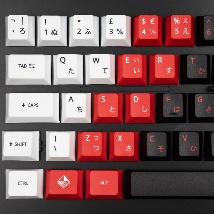 Traitors KABUKI Keycap Set, PBT (UK) image number 2