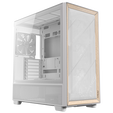 Antec Flux PC Case, Mid Tower, E-ATX, Tempered Glass &ndash; white image number null