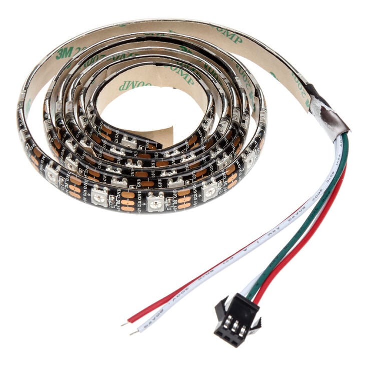 Lamptron FlexLight Multi Programmable RGB-LEDs, Infrared Remote - 1m image number 1