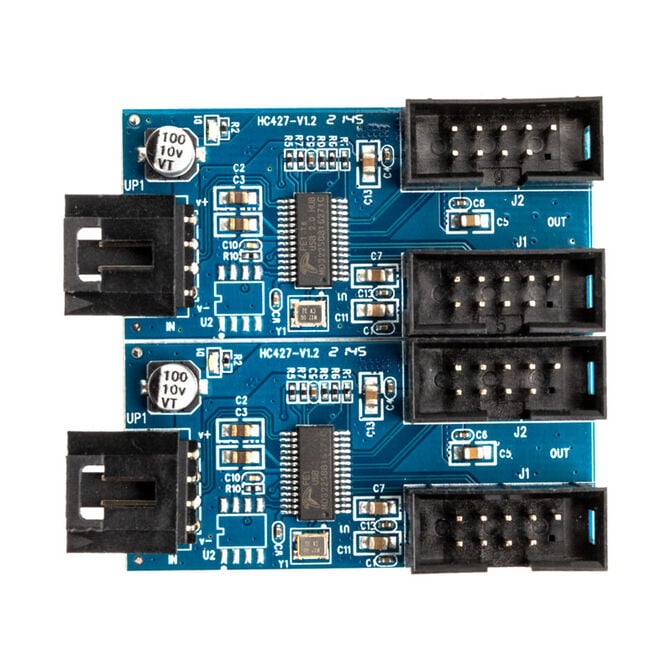 Akasa Interner USB 2.0 Hub-Karte, inkl. 30cm USB Kabel image number 1
