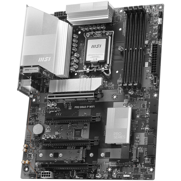 MSI PRO B860-P WiFi Motherboard, socket LGA 1851, Intel B860, ATX, DDR5 image number 5