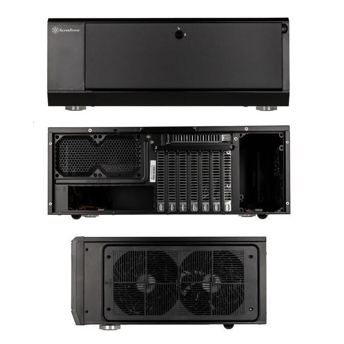 SilverStone SST-GD10B Grandia Desktop - schwarz image number 1