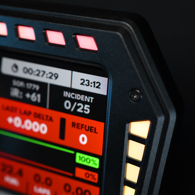 SOELPEC XR-7 Display, Simracing-Touchscreen, RGB-Telemetrie - schwarz image number 6