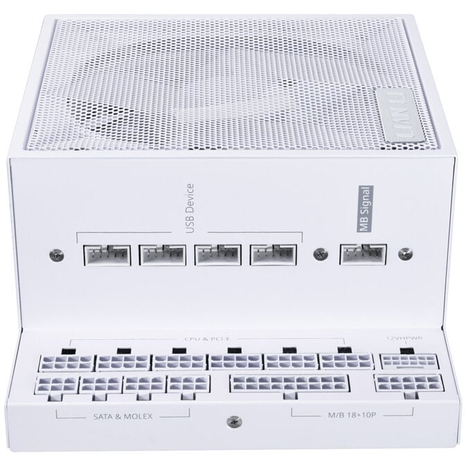 Lian Li EDGE EG0850 80 PLUS Platinum Netzteil, PCIe 5.1, ATX 3.1 - 850 Watt, wei&szlig; image number 5