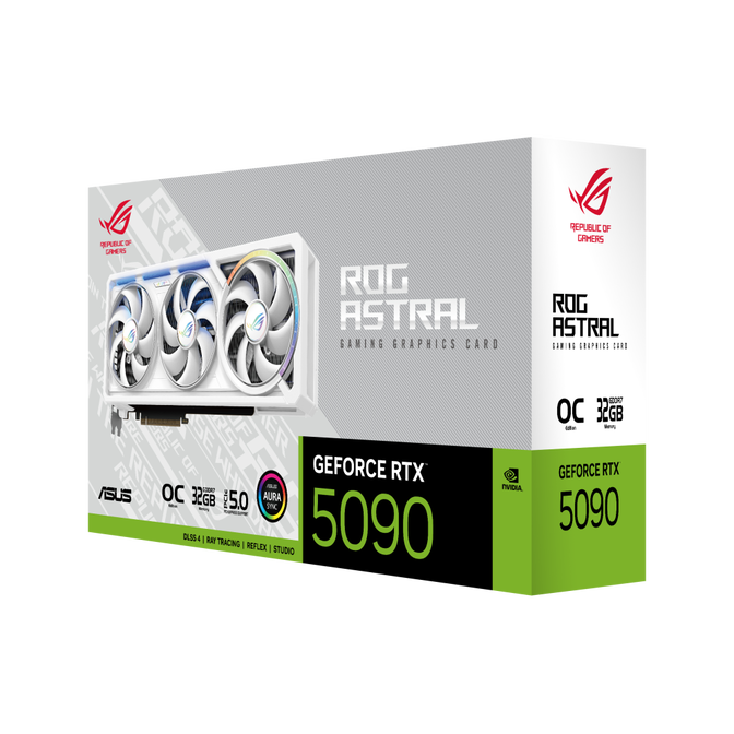 ASUS ROG Astral GeForce RTX 5090 White OC Edition, 32768 MB GDDR7 image number 8