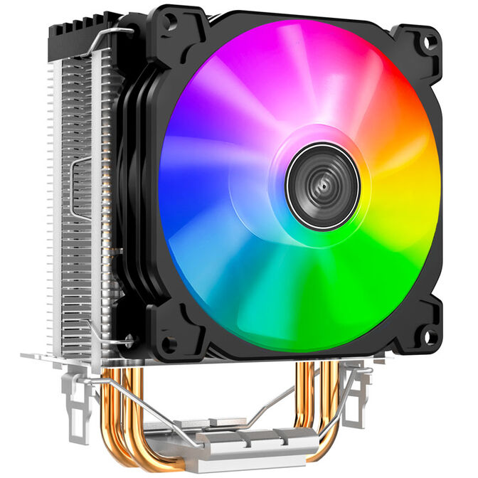 Jonsbo CR-1200 CPU cooler, RGB - 92mm, black image number 0
