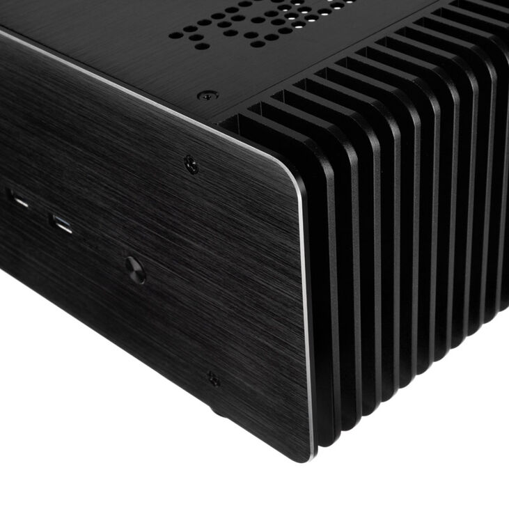 Akasa Maxwell Pro Mini-ITX Gehäuse OEM - schwarz image number 5