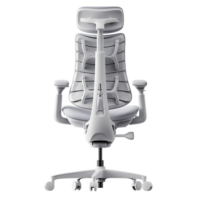 LiberNovo Omni Ergonomischer Stuhl, aktive R&uuml;ckenlehne, Massage - grau image number 5