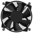 EKL 22225 CPU cooler, socket LGA 17XX / 1851, 92 mm PWM - 65 W TDP image number null