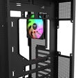 Thermaltake View 380 XL WS ARGB PC Case, Mid Tower, ATX, ARGB, Tempered Glass - Black image number null
