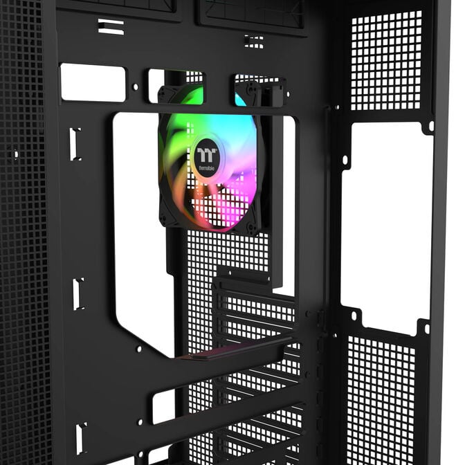 Thermaltake View 380 XL WS ARGB PC Case, Mid Tower, ATX, ARGB, Tempered Glass - Black image number 21