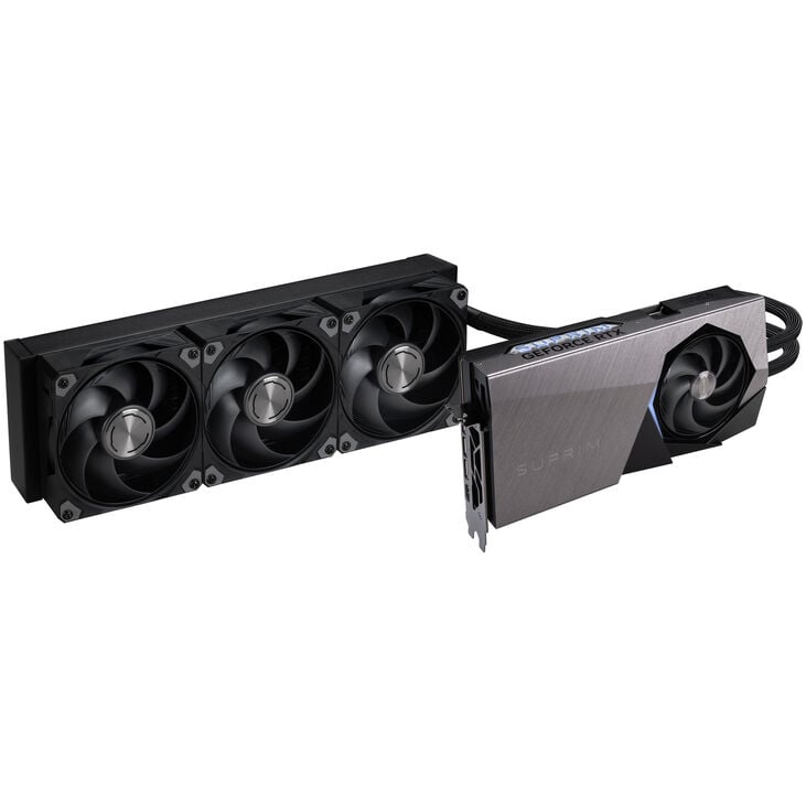 MSI GeForce RTX 5090 32G Suprim Liquid SOC, 32768 MB GDDR7 image number 3
