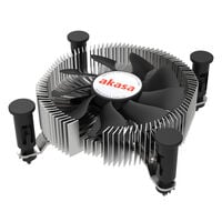 Akasa AK-CC6602HP01 Low Profile CPU Cooler - Socket LGA 1700, 30 mm Height