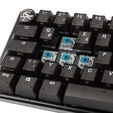 Ducky One 3 Aura Black SF Gaming Keyboard, RGB LED - MX-Blue image number null