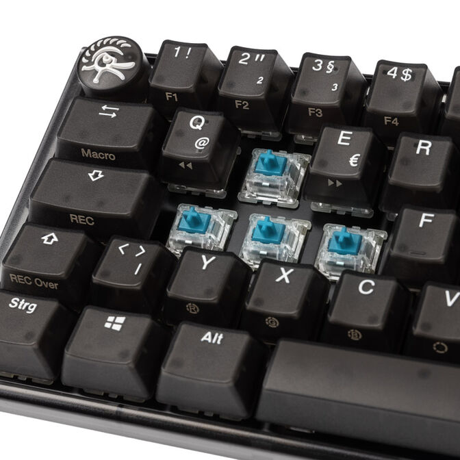Ducky One 3 Aura Black SF Gaming Keyboard, RGB LED - MX-Blue image number 4