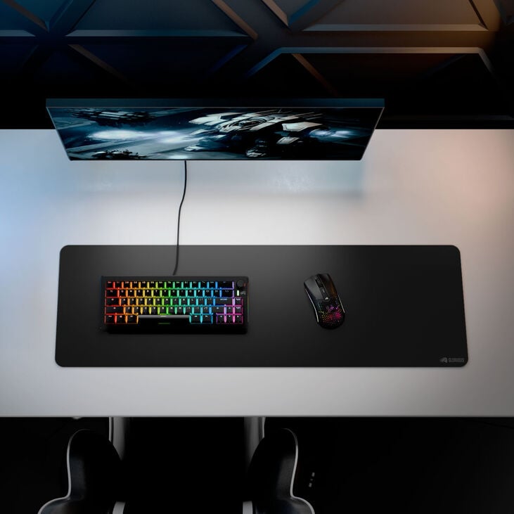 'Glorious Gaming Mouse Pad 2 L, edge-less, rubberised - 915 x 280mm, black' image number 6
