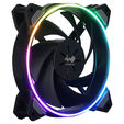 InWin Sirius Loop RGB PWM Fan 3-Pack including RGB Controller - 120 mm, black image number null