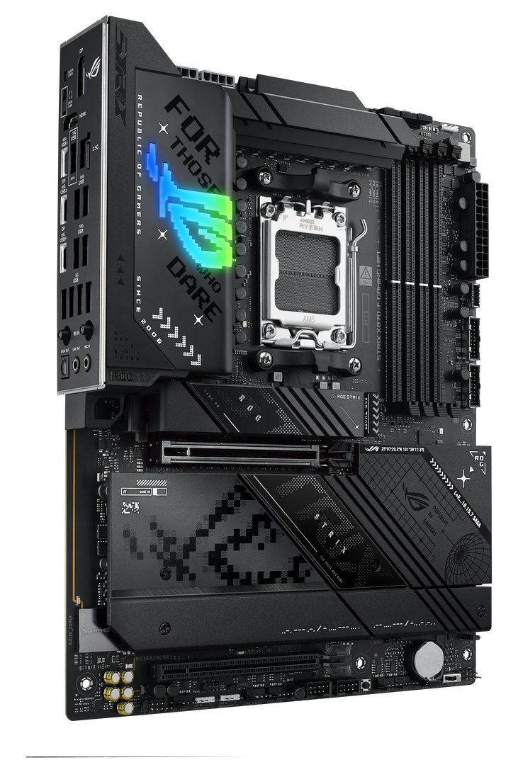 ASUS ROG Strix X870-F Gaming WiFi Mainboard, AMD X870, Sockel AM5, DDR5 image number 3