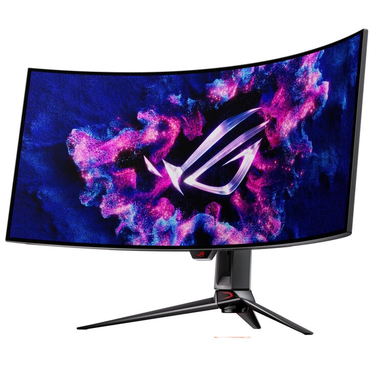 ASUS ROG Swift OLED PG39WCDM, 39-inch curved gaming monitor, 240Hz, OLED, G-SYNC compatible image number 2