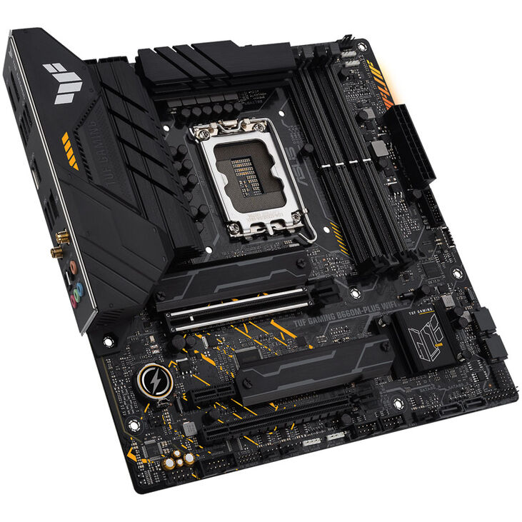 ASUS TUF Gaming B660M-Plus WiFi, Intel B660 Mainboard - Sockel 1700, DDR5 image number 1