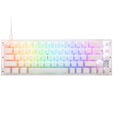 Ducky One 3 Aura White SF Gaming Tastatur, RGB LED - MX-Speed-Silver (US) image number null
