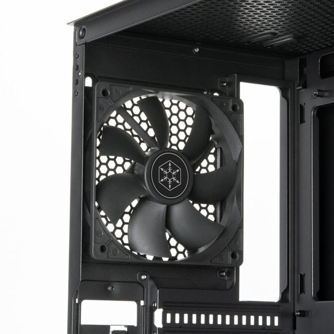 SilverStone Fara R1 V2 Midi-Tower, Tempered Glas - schwarz image number 7
