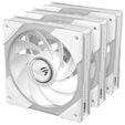ASUS ROG Eurux GR120 ARGB PWM Fan - Reverse Blade, 3-Pack, white image number null