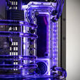 Gaming PC Shadow Oasis Elite, AMD Ryzen 7 9800X3D, NVIDIA GeForce RTX 5090 - Custom Water Cooling image number null