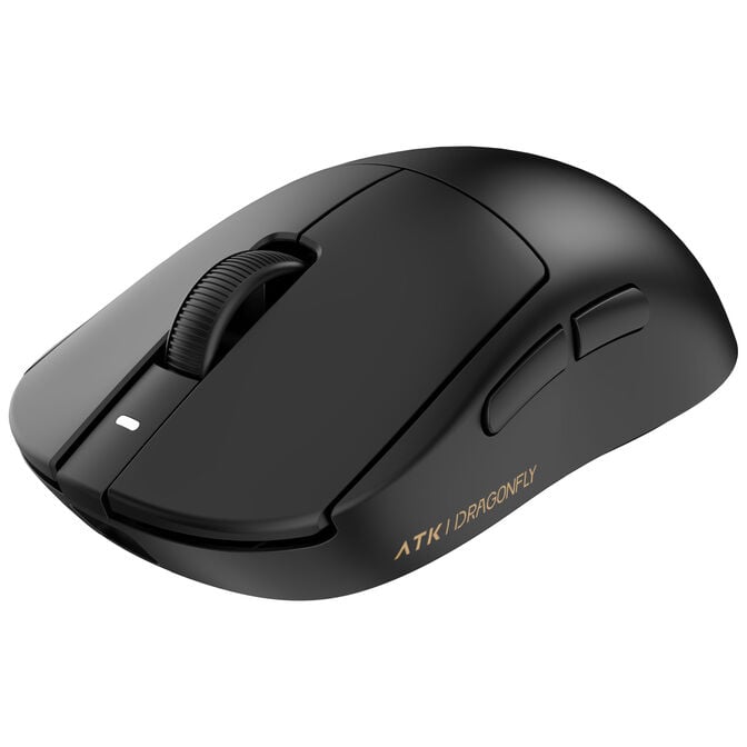ATK A9 Mini+ Gaming-Maus, kabellos, PAW3955, 8K Hz - schwarz image number 1